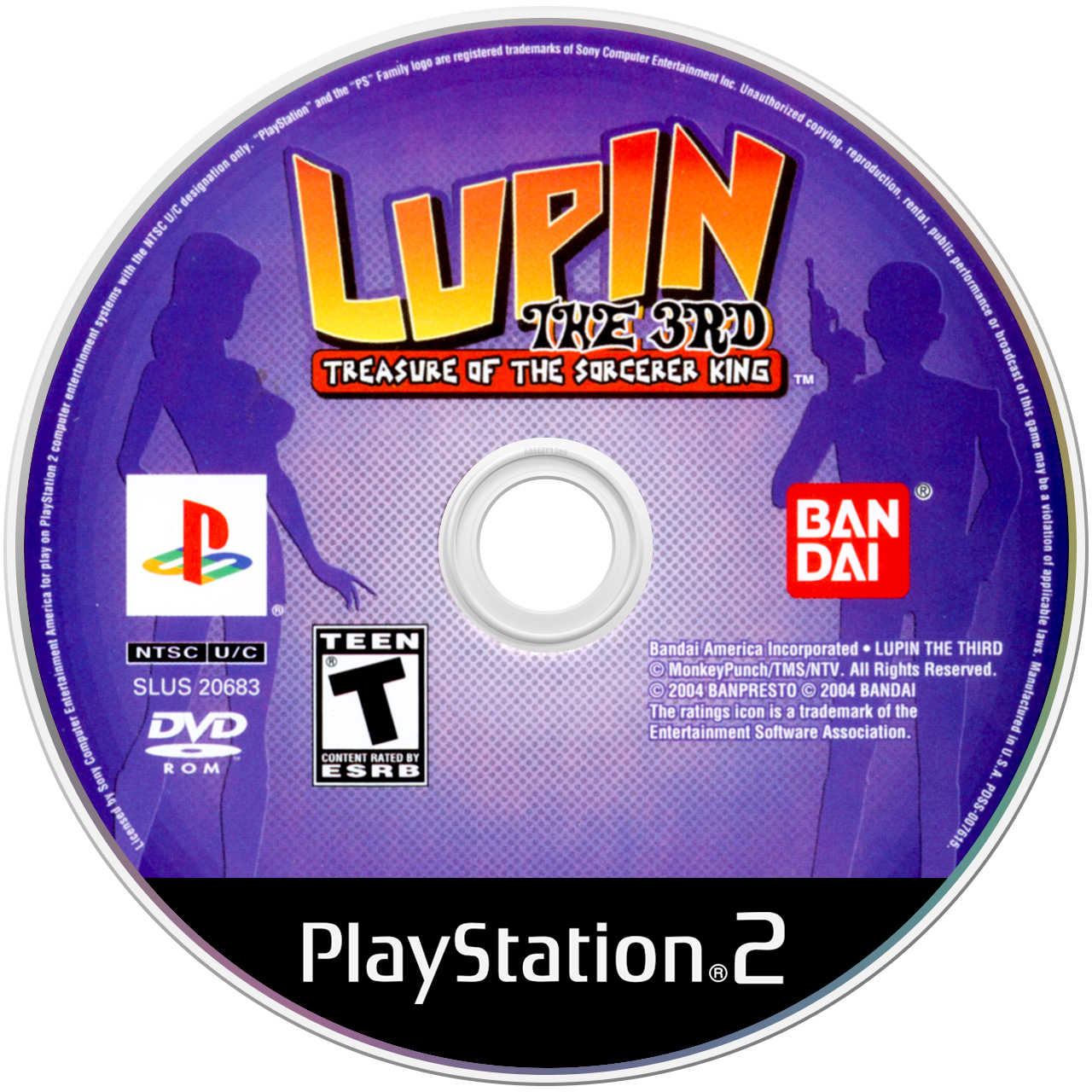 Lupin the 3rd Treasure of the Sorcerer King media 4 for Playstation 2